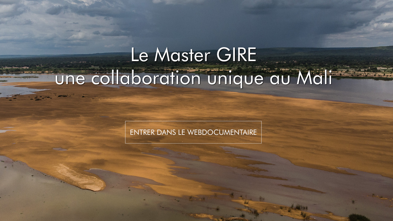 Webdocumentaire Master GIRE au Mali