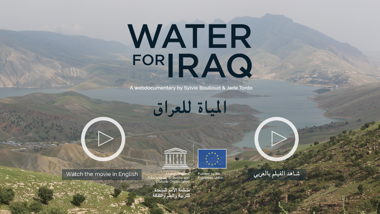 Poster du webdocumentaire Water for Iraq